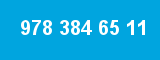 978 384 65 11 978 384 65 11